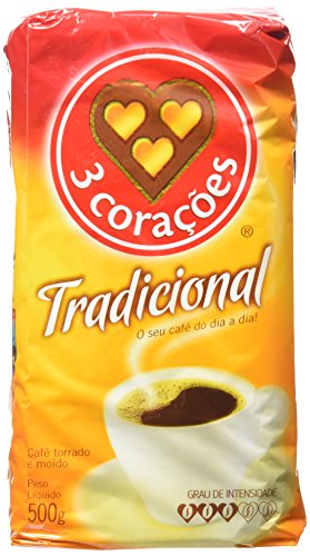 3 Corações Traditional Coffee 500 Grams