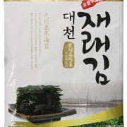 Korean Seasoned Seaweed Snack, Olive Oil, 2.82 Ounce